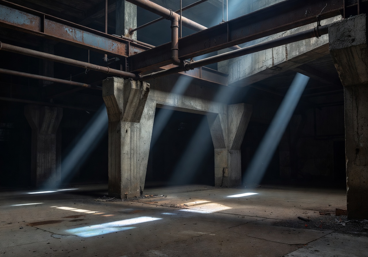 Industrial Abstract Lighting